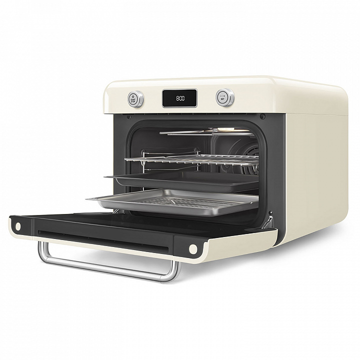 Настольный духовой шкаф с паром SMEG COF01CREU