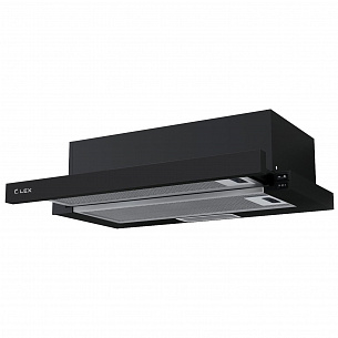 Вытяжка с выдвижным экраном LEX HUBBLE 600 BLACK