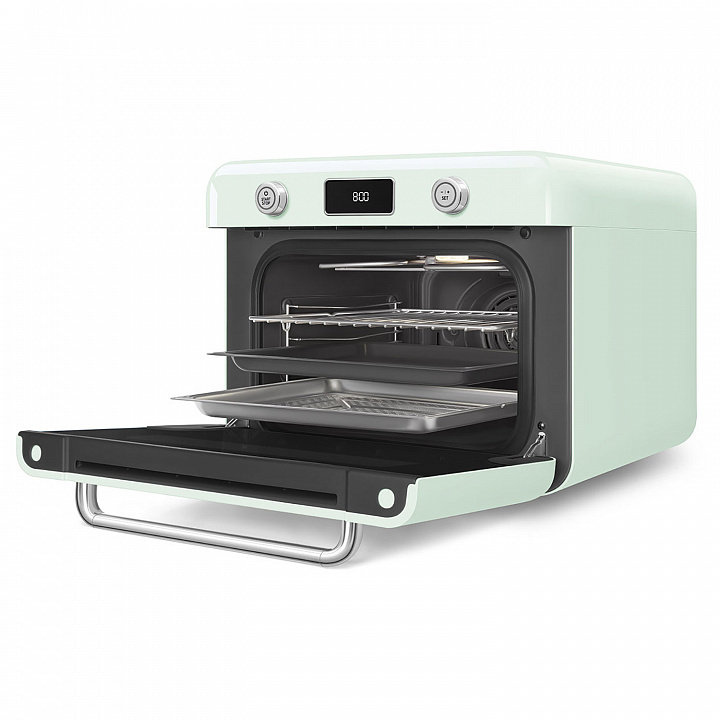 Настольный духовой шкаф с паром SMEG COF01PGEU