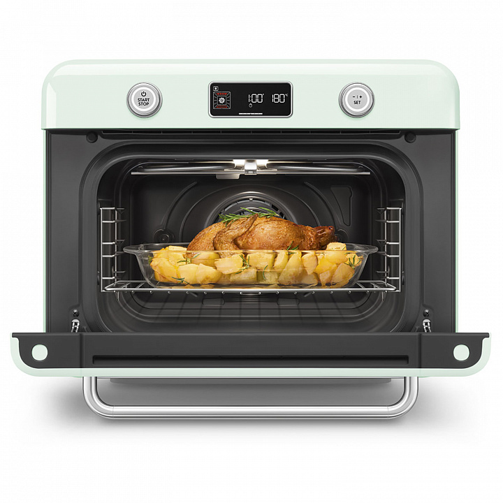 Настольный духовой шкаф с паром SMEG COF01PGEU