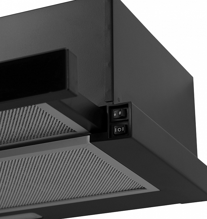 Вытяжка с выдвижным экраном LEX HUBBLE G 600 BLACK
